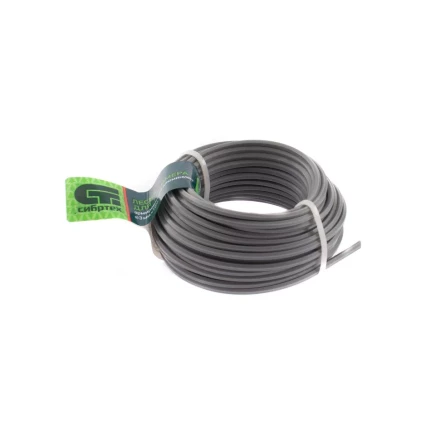 Леска для триммера звезда, армированная алюминием, 3.0 мм х 10 м, Россия Сибртех 961985 купить в Надыме