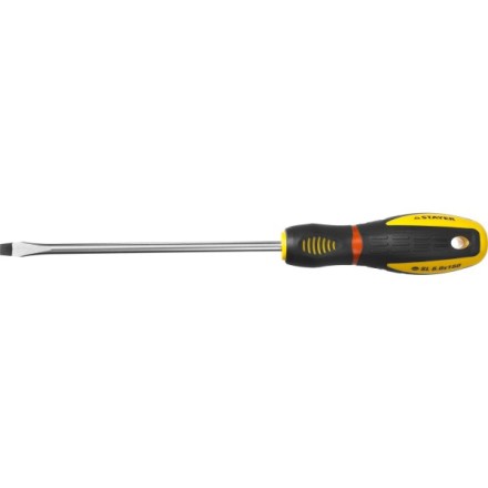 Отвертка STAYER &quot;PROFI&quot; &quot;PROTech&quot;, двухкомп рукоятка, намагниченная, Cr-Mo, SL6,0x150мм 25131-06-15_z02 купить в Надыме