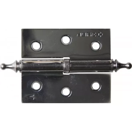 Петля дверная разъемная ЗУБР "ЭКСПЕРТ", 1 подшипник, цвет хром (CP), левая, с крепежом, 75х63х2,5мм, 2 шт 37605-075-2L купить в Надыме