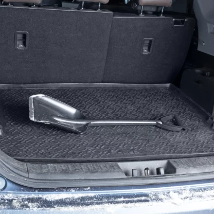 Лопата для уборки снега Сибртех, полипропилен, 210х260х700 мм, Россия, 61679 купить в Надыме