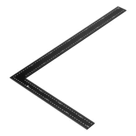 Угольник Denzel, 400 х 600 мм, алюминиевый, лазерная гравировка 32393 купить в Надыме