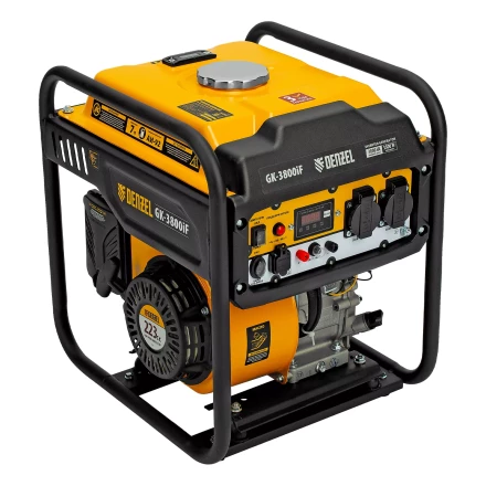 Генератор инверторный DENZEL GK-3800iF, 3,8 кВт, 230 В, ручной старт купить в Надыме