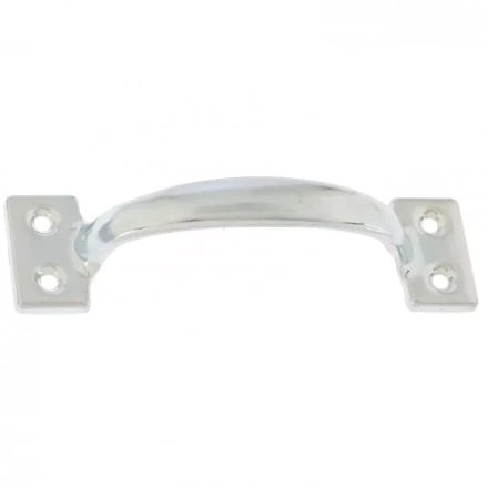 Ручка-скоба РС-120 цельнотянутая цинк 5штук  Металлист Россия 91594 купить в Надыме