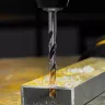 Сверло спиральное по металлу Denzel 8 x 117мм, Р6М5, Golden Tip, многогранная заточка, 718282 купить в Надыме