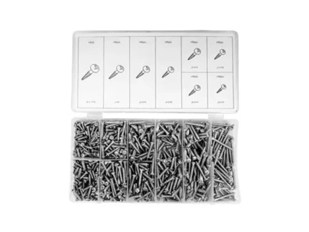 Набор саморезов по металлу 750 предметов ШУРУПЬ 48162 купить в Надыме