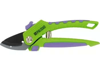 Секатор, 200 мм, с наковальней, тефлон. покр., обрез. 2-хком. плас. ручки  PALISAD 60553 купить в Надыме