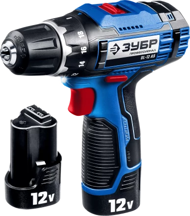 Дрель-шуруповерт 2 АКБ DL-12 A5 серия ПРОФЕССИОНАЛ купить в Надыме