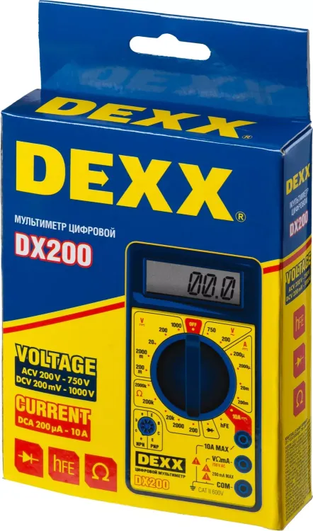 Мультиметр DEXX DX200 цифровой 45300 купить в Надыме