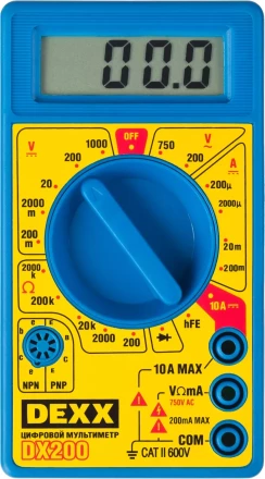 Мультиметр DEXX DX200 цифровой 45300 купить в Надыме