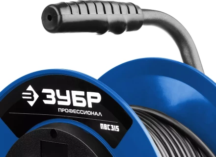 Удлинитель на катушке "ПВС 315", 50 м, 3500 Вт, 4 гнезда, IP44, ПВС 3х1,5 кв мм, ЗУБР 55081-50 купить в Надыме