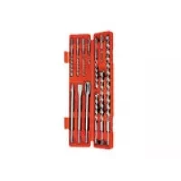 Набор буров по бетону 5-6х110 8-10-12х160 14-16х210 18х300 20х450 мм зубила SDS PLUS  MATRIX 71097 купить в Надыме