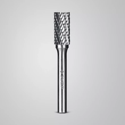 Зубр Твердосплавная борфреза А - цилиндр с гладким торцом, 10 х 20 мм (28800-10-20) купить в Надыме