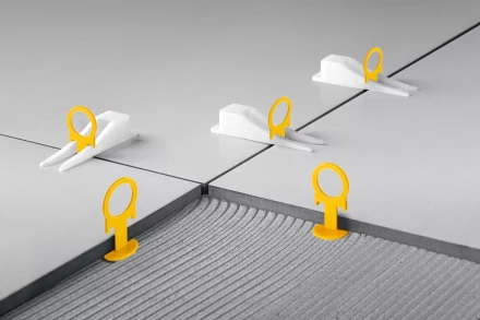 ЗУБР КОЛЬЦО, 1,5 мм, зажим, 500 шт, система выравнивания плитки (33860-500) купить в Надыме