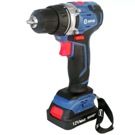 Аккумуляторная дрель-шуруповерт Диолд ДЭА-12ЛИ-08 купить в Надыме