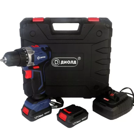 Аккумуляторная дрель-шуруповерт Диолд ДЭА-12ЛИ-08 купить в Надыме
