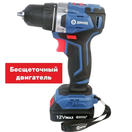 Аккумуляторная дрель-шуруповерт Диолд ДЭА-12ЛИ-08 купить в Надыме