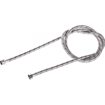 Подводка гибкая STAYER для воды, оплетка из нержавеющей стали, г/ш 1/2&quot; - 2м 51015-G/S-200 купить в Надыме