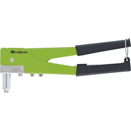 Заклепочник 270 мм переставной 0-90 градусов заклепки 2,4-3,2-4,0-4,8 мм СИБРТЕХ 40543 купить в Надыме