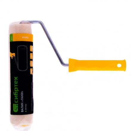 Валик "Лаки" 250 мм ворс 5 мм D 48 мм D ручки 8 мм Велюр Сибртех 80179 купить в Надыме