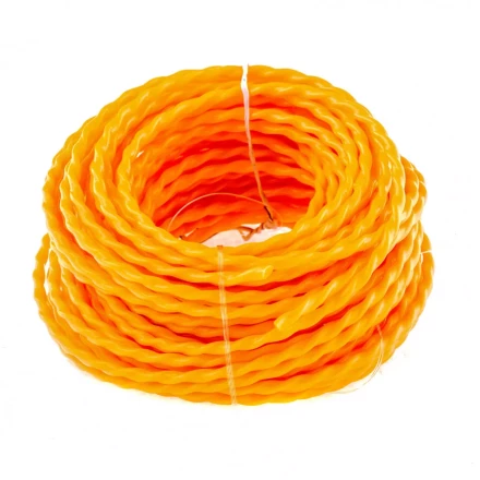 Леска для триммера овальная витая 3,0 мм х 10 м блистер Россия Denzel 96138 купить в Надыме