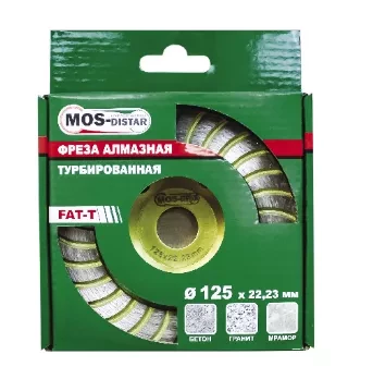 Фреза алмазная торцевая турбированная 125*4.5*22.23 купить в Надыме