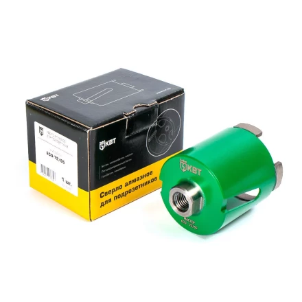 Сверло алмазное КВТ ECO-D50 M16 для подрозетников (85562) купить в Надыме