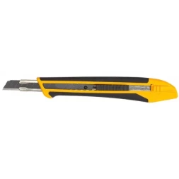 Нож OLFA "Standard Models" с выдвижным лезвием, с противоскользящим покрытием, автофиксатор, 9мм OL-XA-1