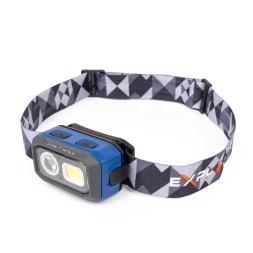 Фонарик налобный светодиодный КВТ HL-6578 с сенсором движения (82071)