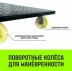 Тележка ручная платформенная металлическая HITCH 600кг 650*1100 колеса нейлоновые 150мм (SZ086117) купить в Надыме
