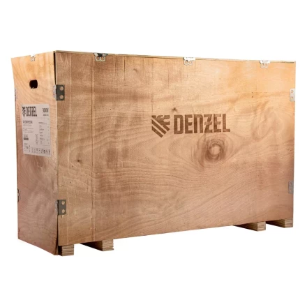 Компрессор воздушный BCW3000-T/100, ременный привод, 3.0 кВт, 100 литров, 520 л/мин Denzel 58118 купить в Надыме
