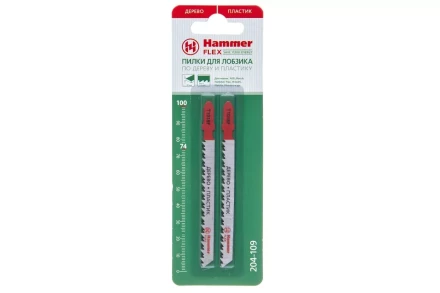 Пилки для лобзика HAMMER JG WD-PL T101BF (2pcs) купить в Надыме