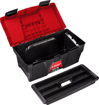 Ящик для инструмента "НЕВА-20" пластиковый, ЗУБР 38323-20 купить в Надыме
