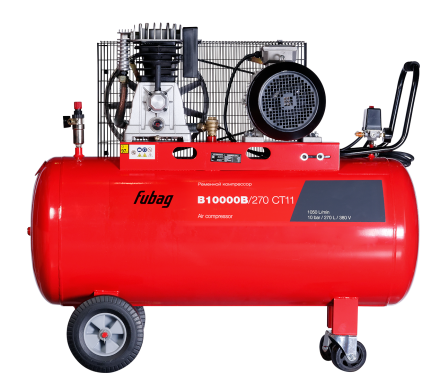 Компрессор масляный поршневой ременной Fubag  B10000B/270 СТ11  купить в Надыме