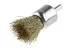 Кордщетка HAMMER кисть 25мм для дрели гофрированная латунированная сталь (207-210) купить в Надыме