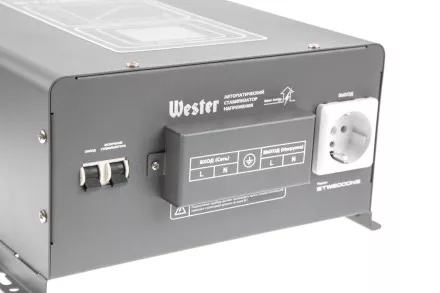 Стабилизатор напряжения WESTER STW5000NS купить в Надыме