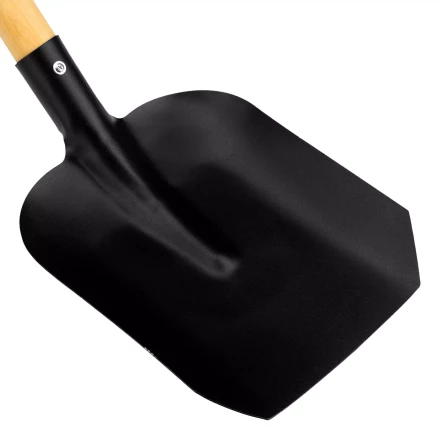 Лопата совковая, 235х270х1300 мм, деревянный черенок с пропиткой, Россия Сибртех 614595 купить в Надыме