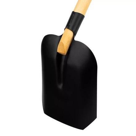 Лопата совковая, 235х270х1300 мм, деревянный черенок с пропиткой, Россия Сибртех 614595 купить в Надыме