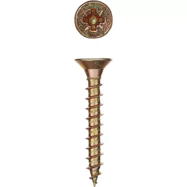 Шурупы ЗУБР по дереву желтопассивированные, 6.0x80мм, 12шт 4-300397-60-080 купить в Надыме