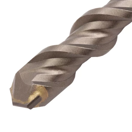Бур по бетону Denzel, 18 x 260 мм, двойная спираль, три пылеотводящие кромк, 705043 купить в Надыме