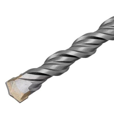 Бур по бетону Denzel, 14 x 210 мм  двойная спираль, три пылеотводящие кромки, 705030 купить в Надыме