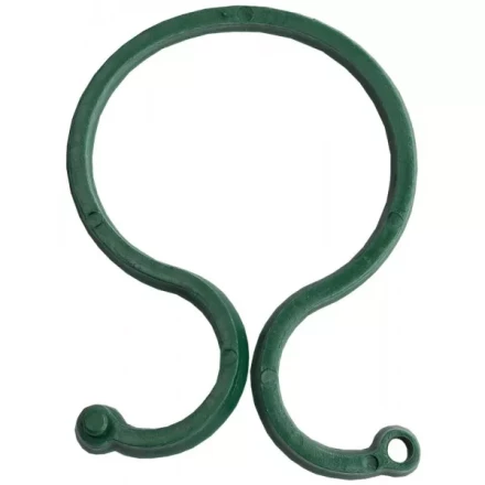 Крепление GRINDA для подвязки растений, тип - пластиковое кольцо с перехлестным креплением на защелке, 25шт 8-422377-H25_z01 купить в Надыме