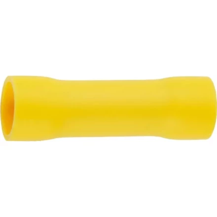 Гильза СВЕТОЗАР соединительная, изолированная, желтая, сечение кабеля 4-6мм2, 48А, 10шт 49450-60 купить в Надыме
