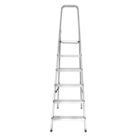Стремянка усиленная MTX 9771577, 6 ступеней, алюминиевая, Россия купить в Надыме