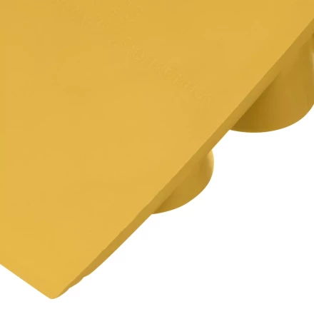 Упор противооткатный для грузового транспорта Stels 56778, ЖЕЛТЫЙ, 35 т, 473х200х205 мм купить в Надыме