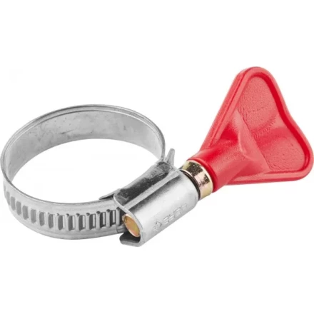 Хомуты ЗУБР "ЭКСПЕРТ" "Бабочка", нерж. сталь, накатная лента 9 мм, 20-32 мм, 2 шт 37835-20-32 купить в Надыме