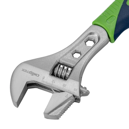 Ключ разводной Сибртех, 200мм, переставная губка, 2-х комп.рукоятка, 15598 купить в Надыме