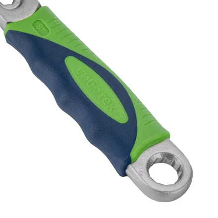 Ключ разводной Сибртех, 200мм, переставная губка, 2-х комп.рукоятка, 15598 купить в Надыме