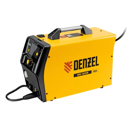Аппарат инвертор. полуавтомат. cварки Denzel IMIG-185SDR 94363, 180 А, ПВ 60%, катушка 5 кг купить в Надыме