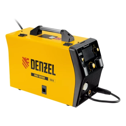 Аппарат инвертор. полуавтомат. cварки Denzel IMIG-185SDR 94363, 180 А, ПВ 60%, катушка 5 кг купить в Надыме