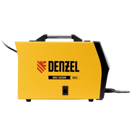 Аппарат инвертор. полуавтомат. cварки Denzel IMIG-185SDR 94363, 180 А, ПВ 60%, катушка 5 кг купить в Надыме